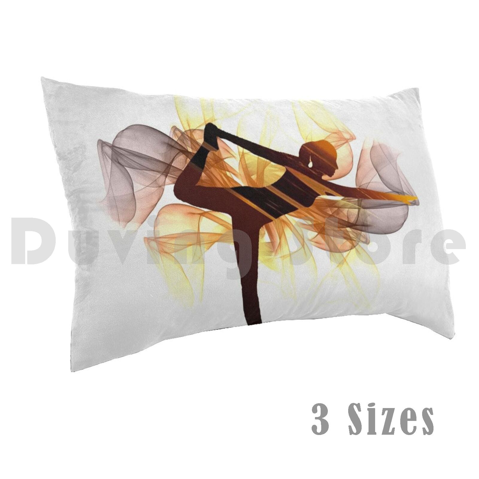 Health Wellness Yoga - Yoga poses fronha impressa 50x75 yoga