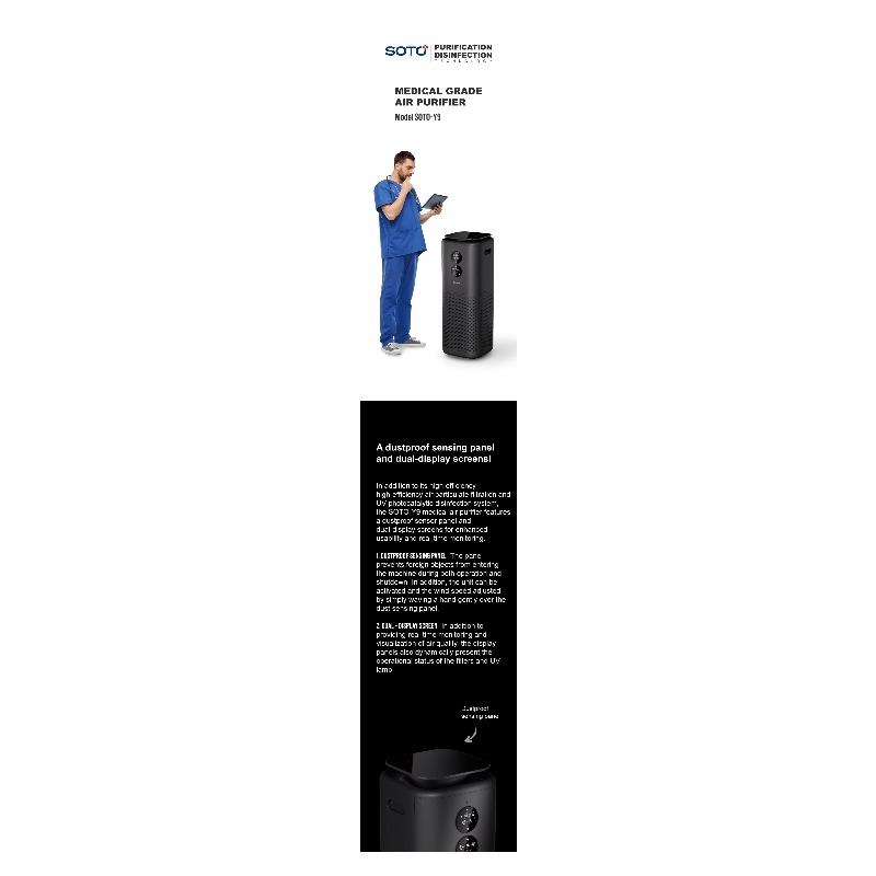 Purificador de Ar Elétrico SOT - Air Purifier Hepa avaliação e preço
